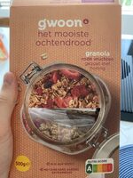 Granola Rode Vruchten, Gezoet Met Honing