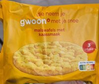 Maïswafels met kaassm