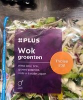 Wokgroente Thaise stijl