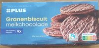 Granenbiscuit Melkchocolade