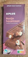 Rozijn Hazelnoot Melkchocolade