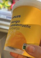 Mango passievrucht sorbetijs