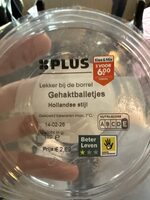 Gehaktballetjes Hollandse Stijl