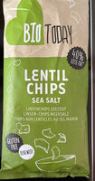 Lentil crisps sea salt