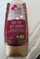 Sirop d'agave avec jus de framboise