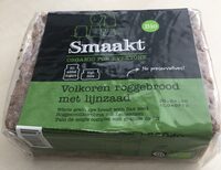 Volkoren roggebrood met lijnzaad