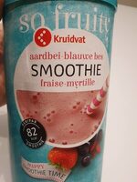 Smoothie fraise-myrtille