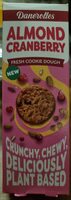 Almond cranberry fresh cookie dough