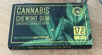 Cannabis chewing gum