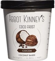 Ice Cream Cocoa Coconut Bio