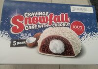 Cravingz snowfall cake with coconut