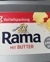 Rama mit Butter (mit Meersalz)