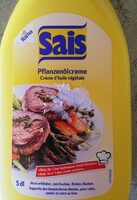 Sais Crème d'huile végétale