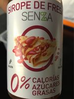 Sirope de fresa