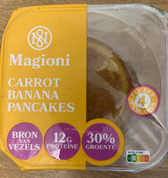 Carrot banana pancake