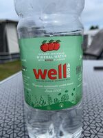Mineral water with apple flavour