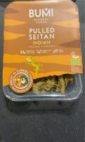 Pulled seitan indian coco