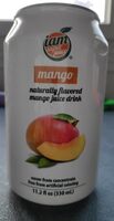 Naturally flavored mango juice drink