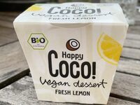 Fresh Lemon vegan dessert