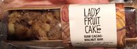 Raw cacao-walnut bar
