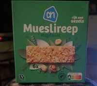 Mueslireep met hazelnoot