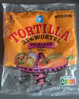 Tortilla 35% Wortel Volkoren Wraps