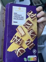 Mini tompouce chocolade hazelnoot