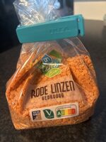 Rode linzen gedroogd