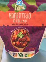 Bonentrio in Chilisaus