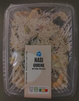 Nasi Goreng met ham, prei en ei