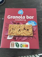 Krokante haverreep met 2,4% cranberry