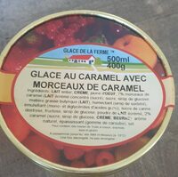 Glace au caramel