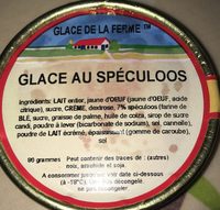 Glace au speculoos