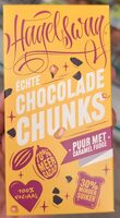 Chocolade chunks puur met caramel fudge