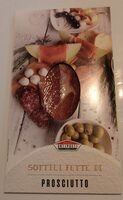 Sottili fette di prosciutto