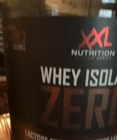 Whey isolate zero