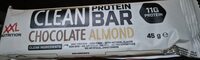 Clean protein bar chocolate almond