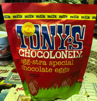 Egg-stra special chocolate eggs milk