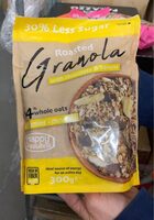Roasted granola with chocolate & banana