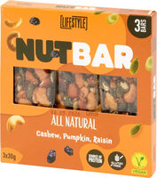 Nutbar Cashew Pumpkin Raisin
