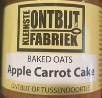 Baked Oats Apple Carrot Cake
