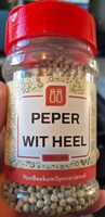 Peper wit heel