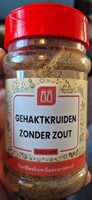 Gehaktkruiden zonder zout