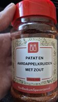 Patat een aardappelkruiden met zout