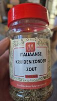 Italiaanse kruiden zonder zout
