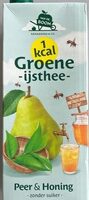 Groene ijsthee - Peer & Honing