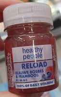 Reload blauwe bosbes & framboos
