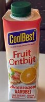Fruitontbijt sinaasappel aardbei