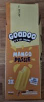 Mango passie ijs