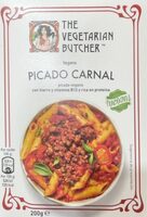 Picado carnal vegano